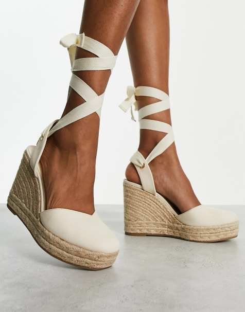 Espadrilles Blanches pour Femme ASOS