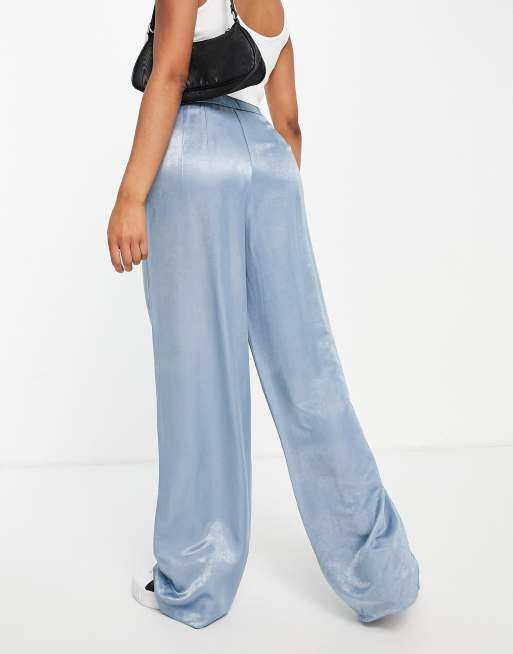 Satin Palazzo Pants – SKIES ARE BLUE