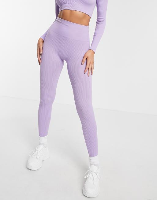 Seamless Ribbed Leggings