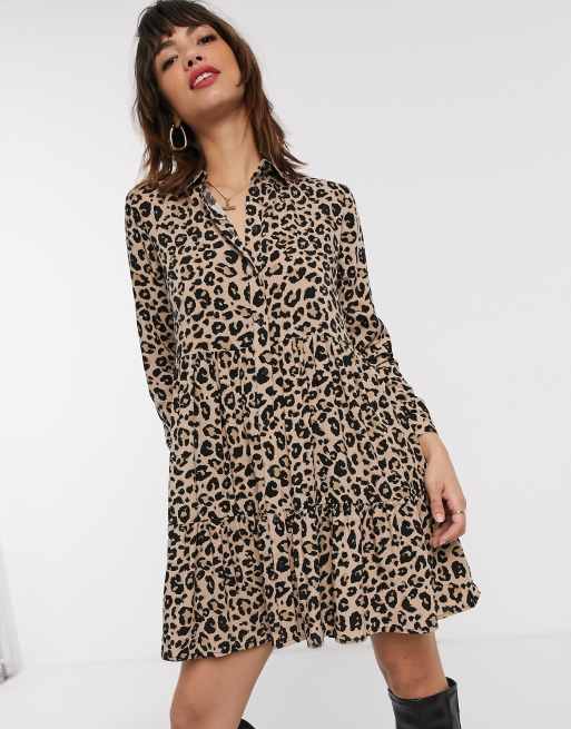 Stradivarius animal 2025 print dress