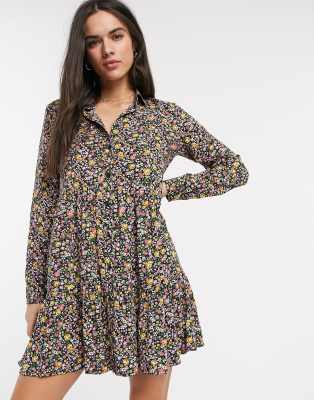 stradivarius shirt dress