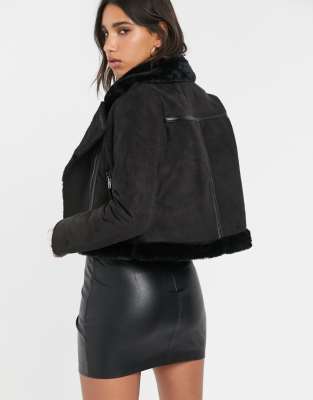 short aviator jacket