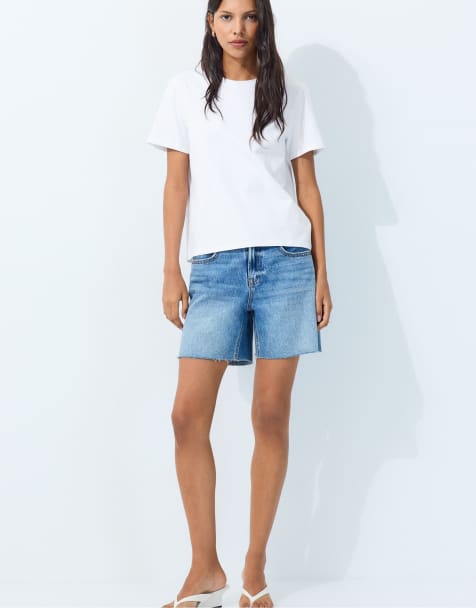 Stradivarius Short sleeve t-shirt in ecru - view 1