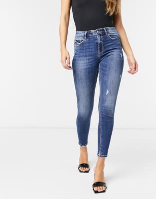 dark wash skinny jeans