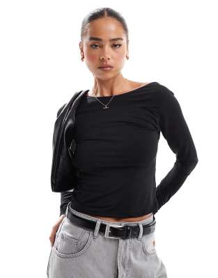 Blusa Cruzada con Cuello en V 5B6462B – Ska Studio Usa