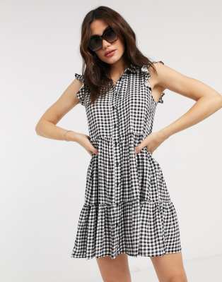 sleeveless shirt dress