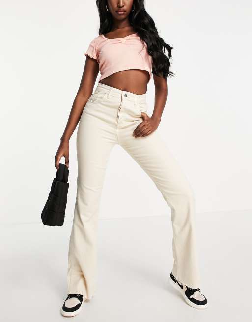 Stradivarius Crop Kick Flare Pants, ASOS