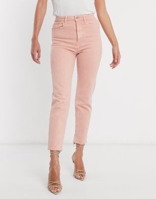 stradivarius mom jean with stretch