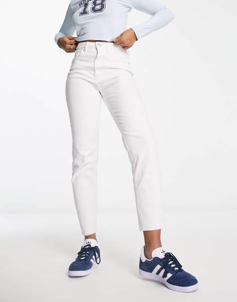 Asos white jeans store womens