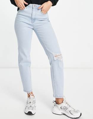 stradivarius mom jeans review