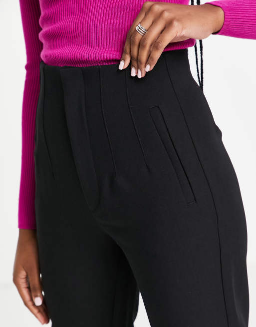 Slimming Trousers Black