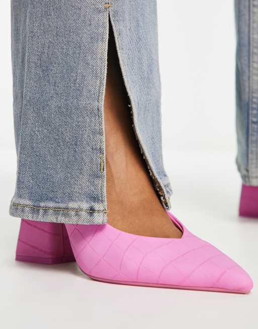 Stradivarius clearance pink shoes