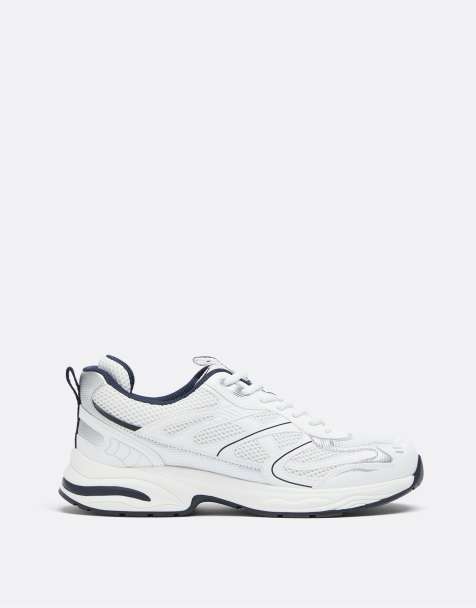 Stradivarius - Sneakers bianche con dettagli - view 1