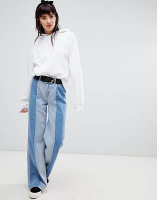soft denim trousers