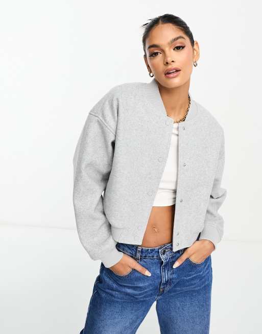 stradivarius soft bomber jacket｜TikTok Search