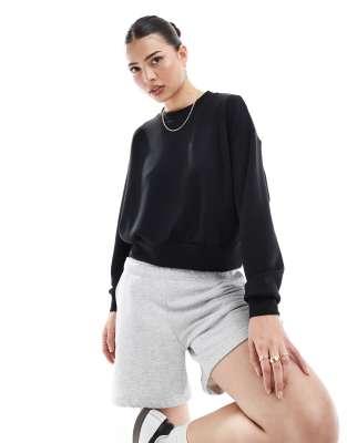 Stradivarius Soft Touch Sweater In Black