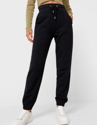 Stradivarius - Sorte basis-joggingbukser