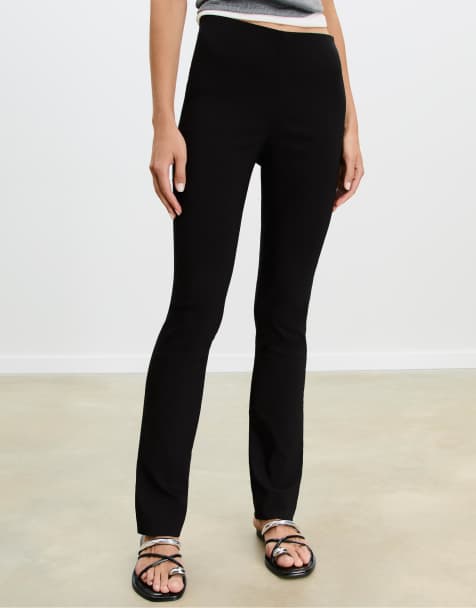 Stradivarius - Sorte bukser i Slim Fit - view 1
