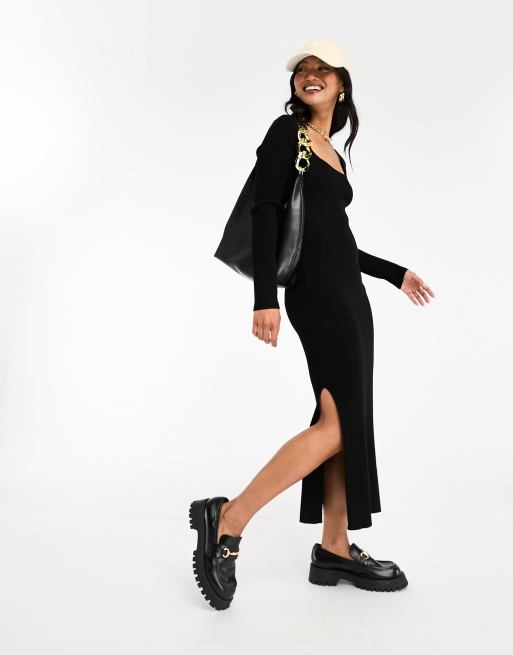 Midi dress hot sale and trainers