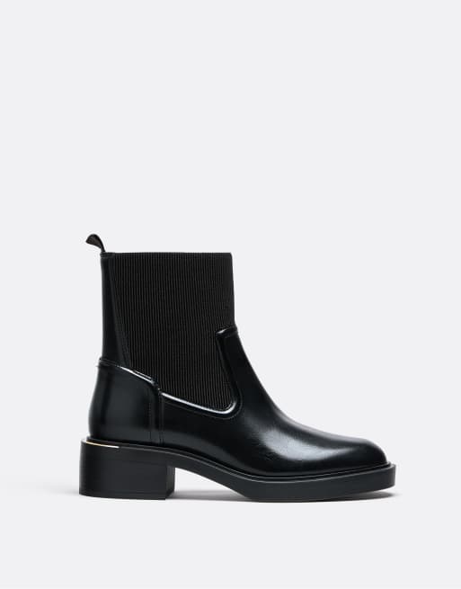 Stradivarius Stivaletti neri bassi ASOS