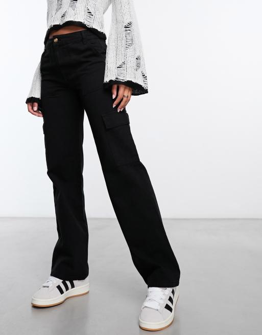 Pantalon baggy mujer online stradivarius