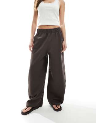 Stradivarius Str Barrel Leg Sweatpants