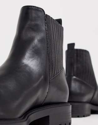 stradivarius elastic side chelsea boot