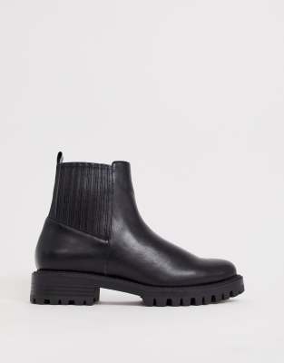 stradivarius elastic side chelsea boot