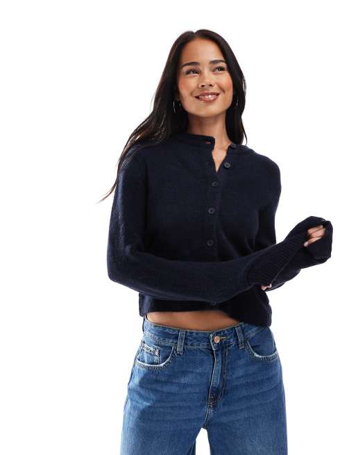 Stradivarius - STR - Gilet - Bleu marine