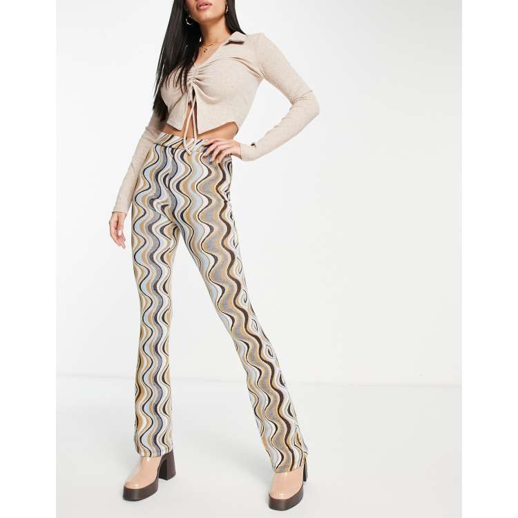 Stradivarius hot sale flared pants