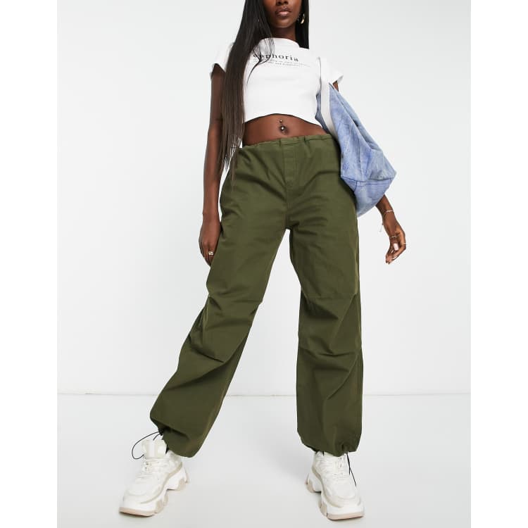 ◆SATUR◆ Torino Parachute Wide Pants Mud Khaki SA23SSMP05 MUSINSA | SATUR Torino Parachute Wide Pants Mud Khaki