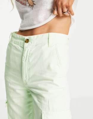 mint green cargo pants