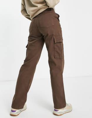 Stradivarius STR straight leg cargo