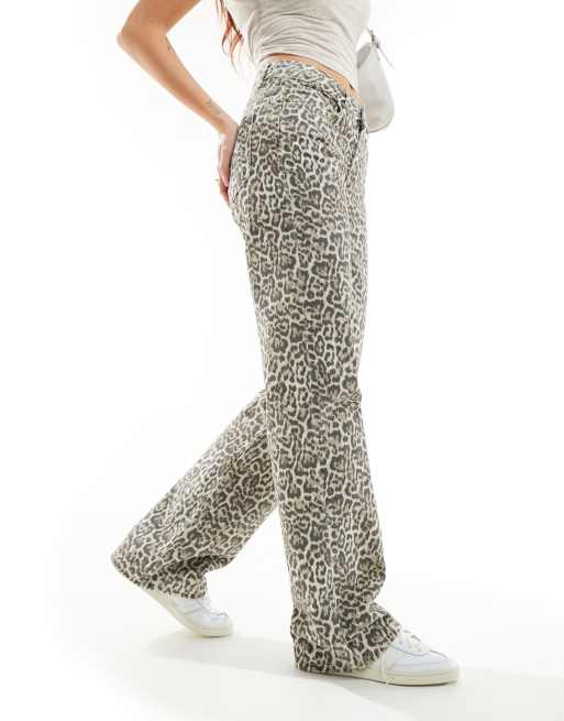 Cheetah fashion jeans