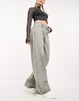 Stradivarius wide leg clearance jeans