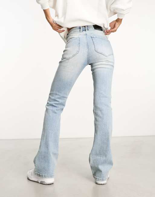 Jeans bootcut mujer online stradivarius