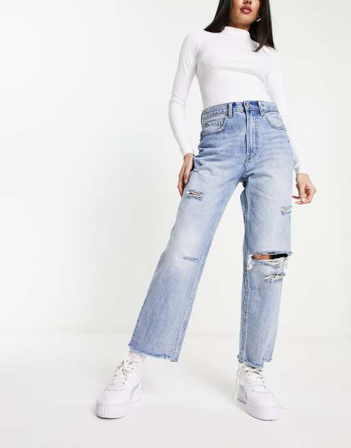 Asos cropped outlet jeans