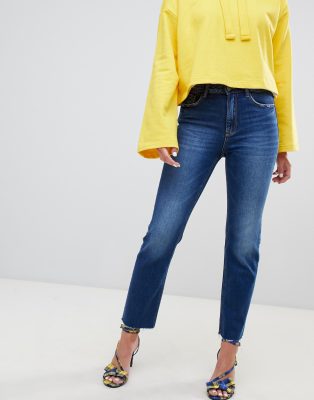 stradivarius straight fit jean