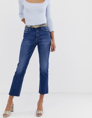 stradivarius straight leg jeans