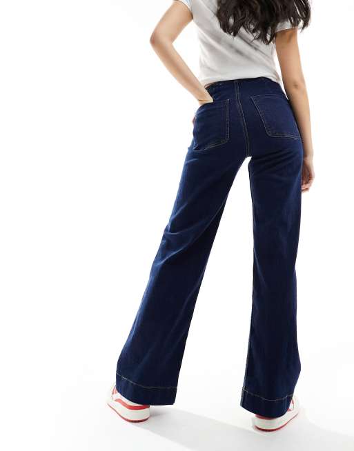 Stradivarius D77 Minimalist Jeans with Pockets