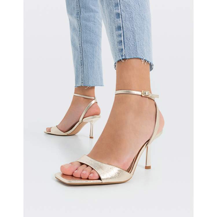 Light gold 2025 sandal heels