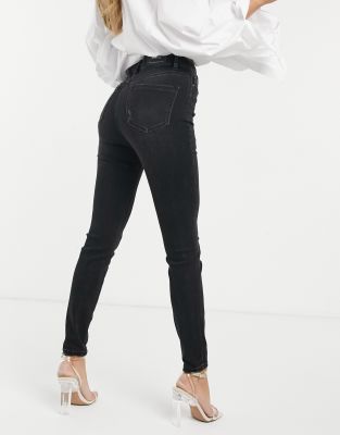 super high waisted jeans skinny