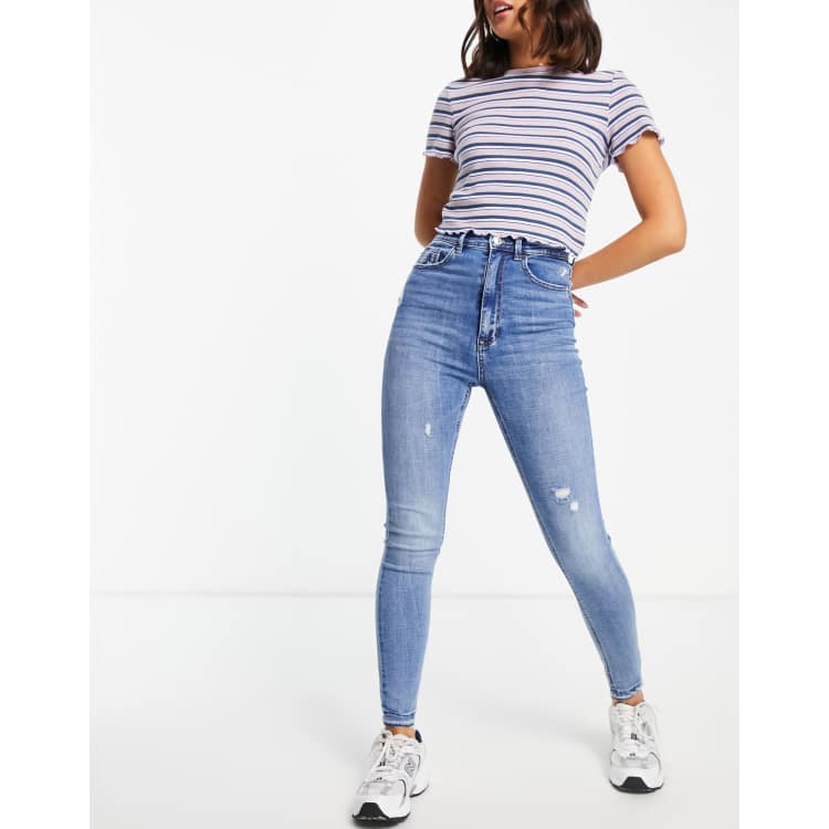 Skinny jeans regular waist