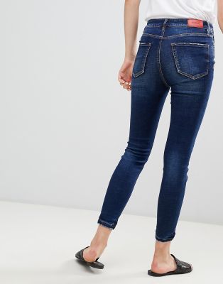 stradivarius jeans super high waist