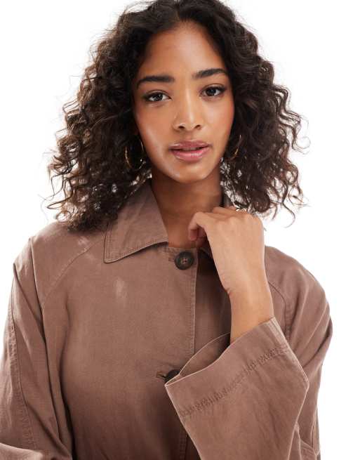 Stradivarius - Surchemise - Marron, 3 de 4