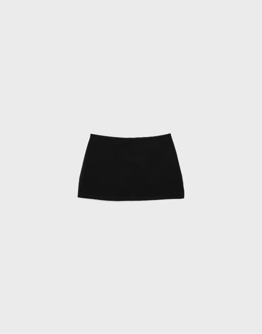 Stradivarius – Svart mini-skort, 6 av 6