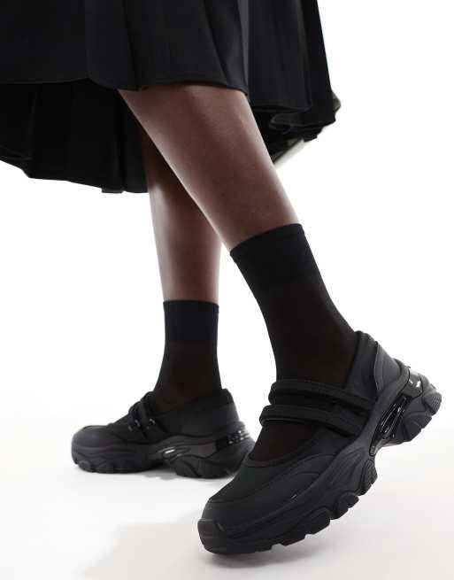 Stradivarius – Svarta ballerinaskor, 3 av 5