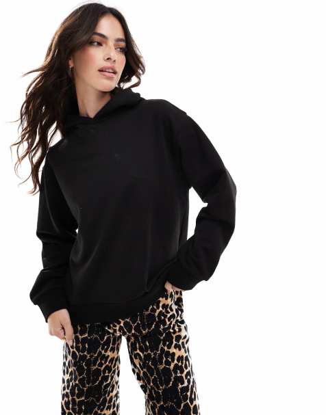 Stradivarius - Sweat à capuche - Noir - view 1