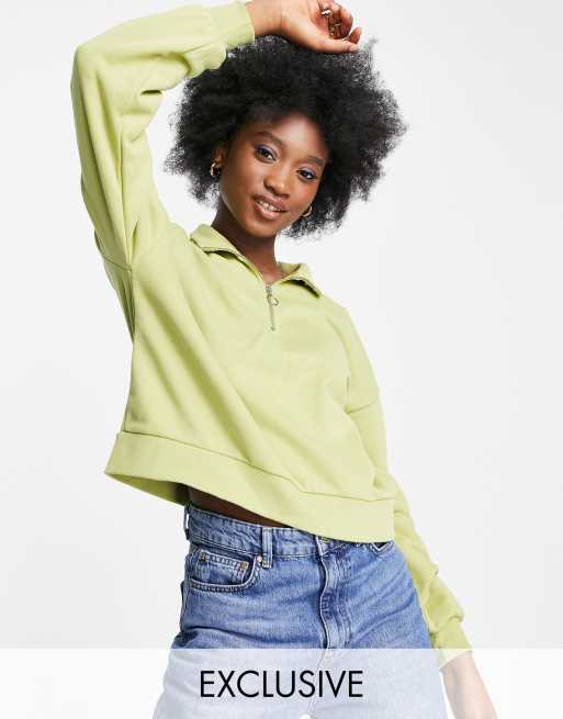 Sweat Varley Bailey En Laine Mélangée – Marron, Taille M – Neuf Avec étiquettes