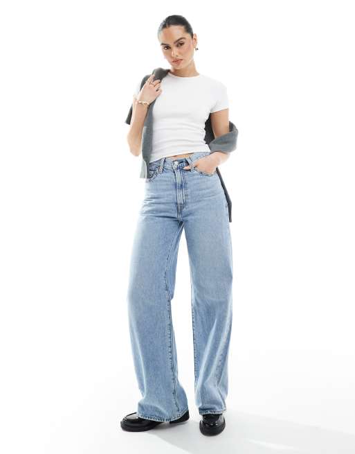 Stradivarius - T-shirt slim à manches courtes - Blanc